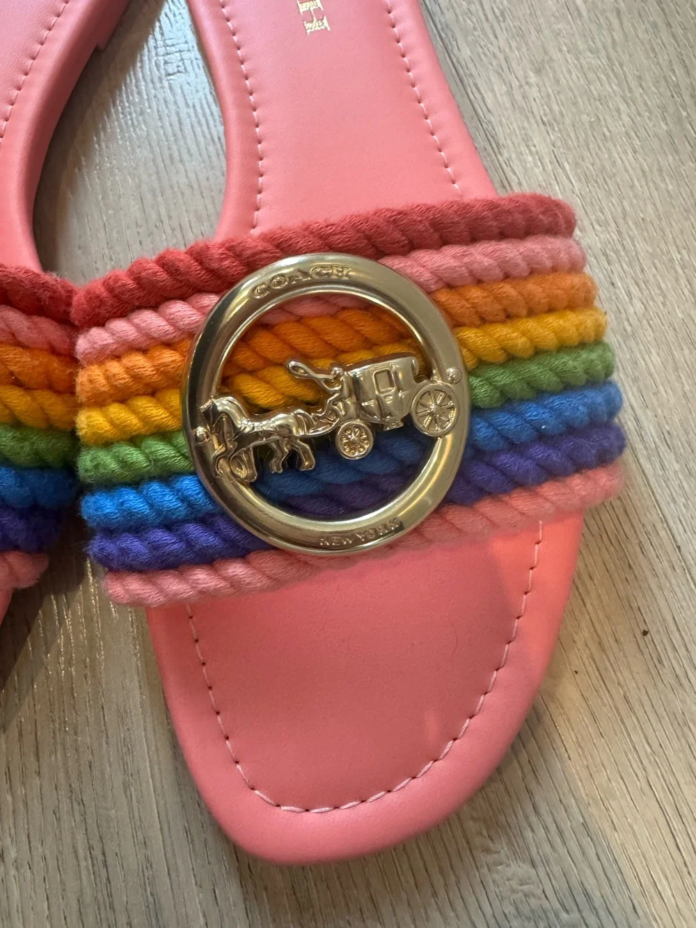 Coach “Jolie” Rope Slide Sandal - Picture 5 of 6